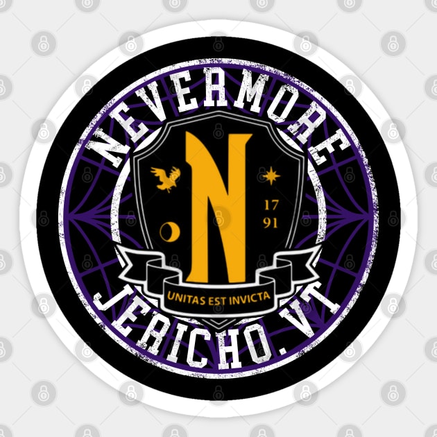 nevermore (yellow ver) Sticker by RichyTor